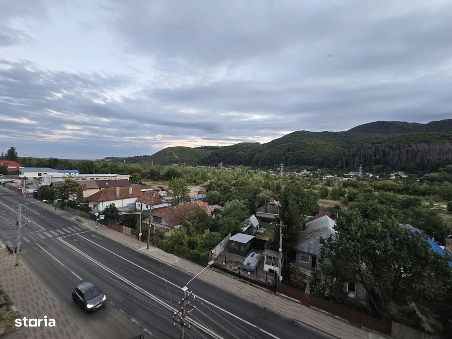 3 camere zona P-ța centrală priveliște spre pădure si râul Bistrița!