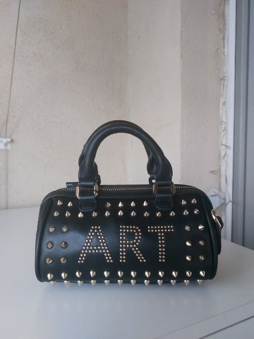 Дамска кожена  чанта АРТ