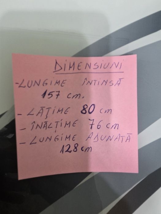 Masa bucatarie de sticla cu 4 scaune
