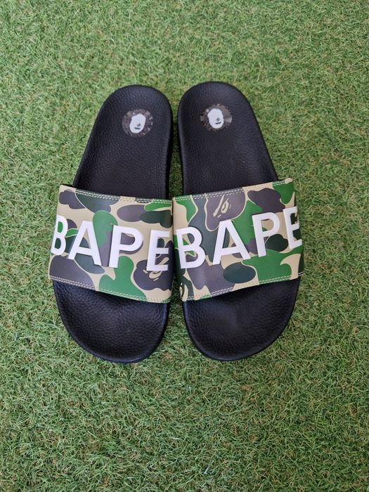 Slapi / Slade / Papuci BAPE 42 27CM Noi (nike adidas jordan) Piatra ...