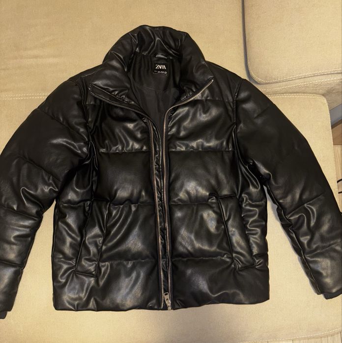 Geaca Zara iarna piele ecologica