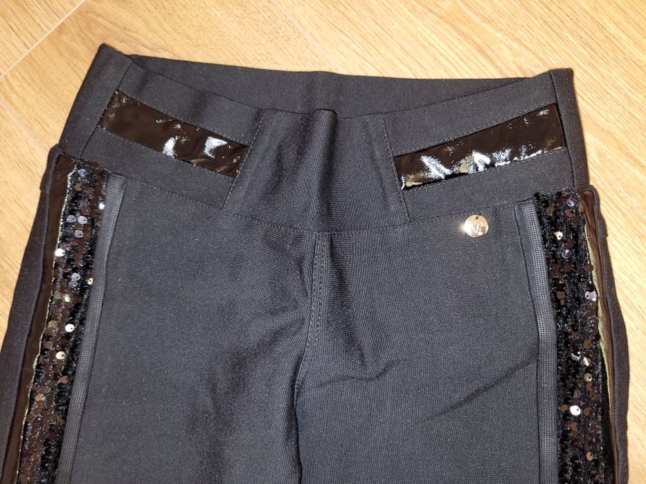 Черен клин панталон Lucy