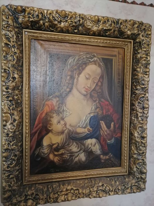 Картина "Мадонна с младенцем"