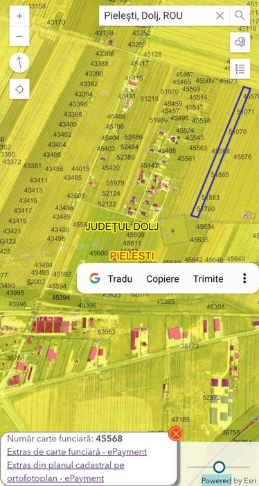 Vand teren intravilan