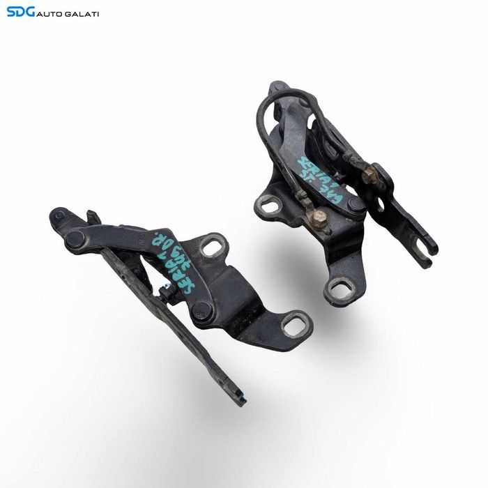Set Balama Balamale Capota Motor Stanga Dreapta BMW Seria 1 E81 E87 2004 - 2013 Cod 7060560 [LR2697]