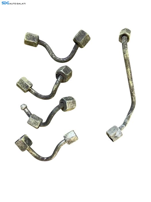 Set Conducta Conducte Teava Tevi de la Injector Injectoare Pompa Rampa Presiune Lancia Musa 1.3 JTD 2006 - 2012 Cod 55216332 [B4406]