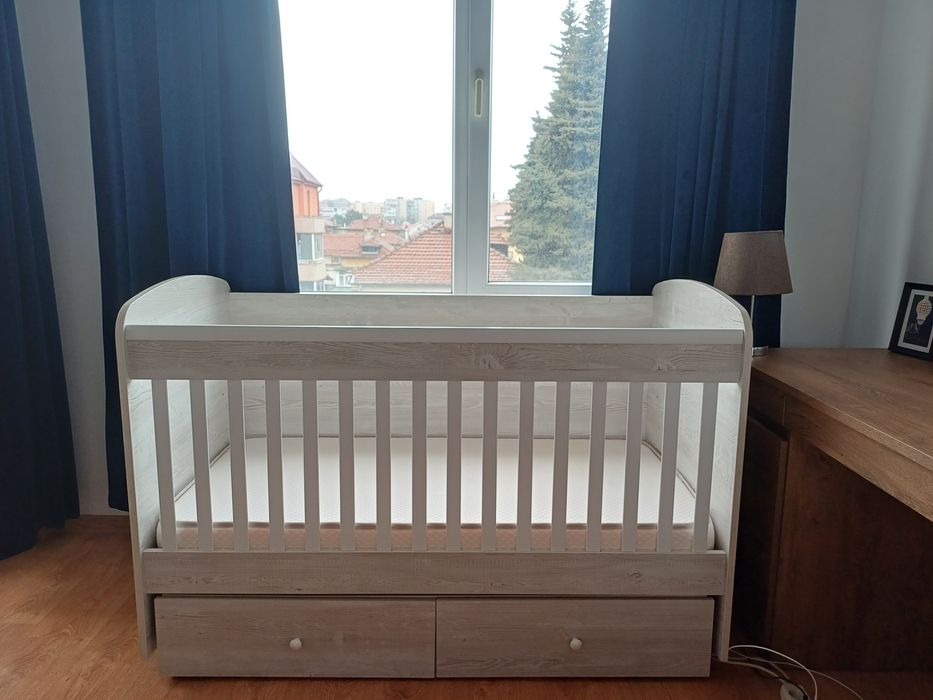 Бебешко легло с матрак 70/140 см.