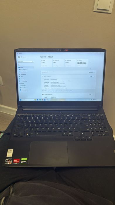 Vand Laptop Lenovo Ideapad Gaming 16GB RAM
