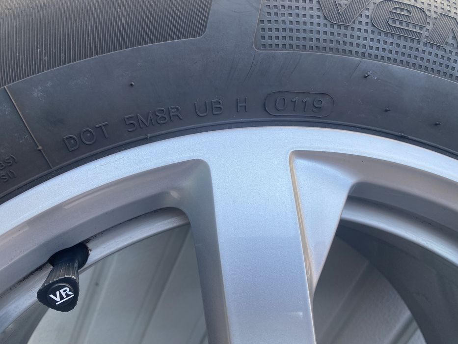 Jante Audi Q5 originale 17’’ 5x112 + cauciucuri de vara 235/65/17