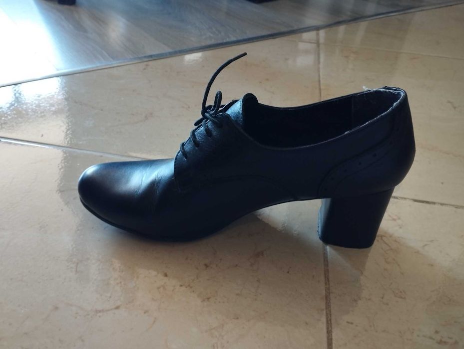 Дамски обувки Мат Стар от естествена кожа