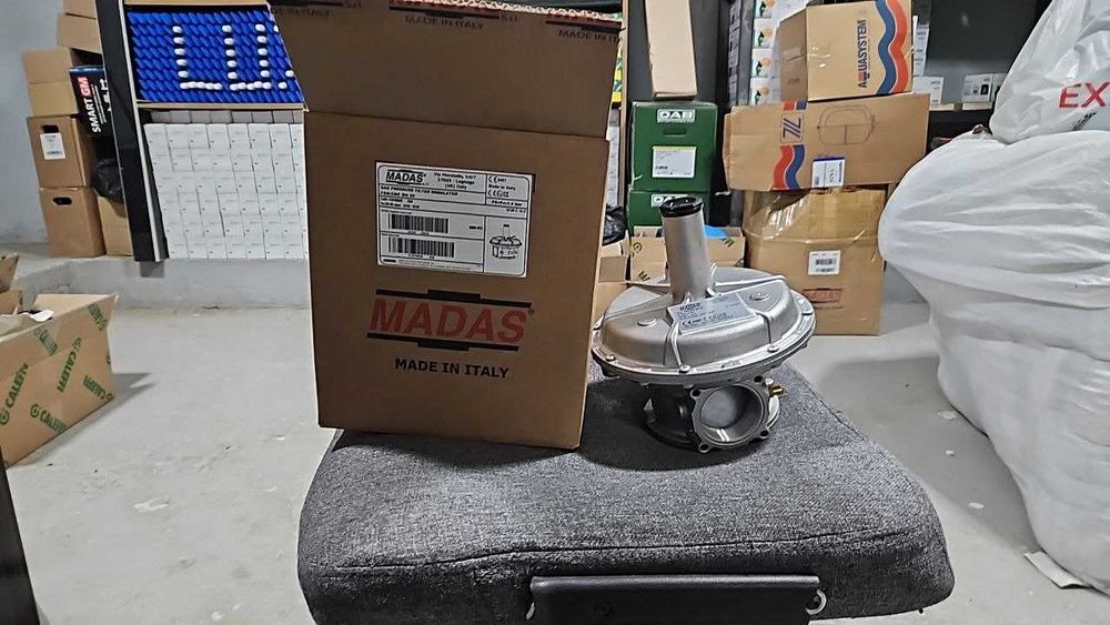 ИТАЛЬЯНСКОЕ КАЧЕСТВО MADAS Редукторы давления газа с фильтром