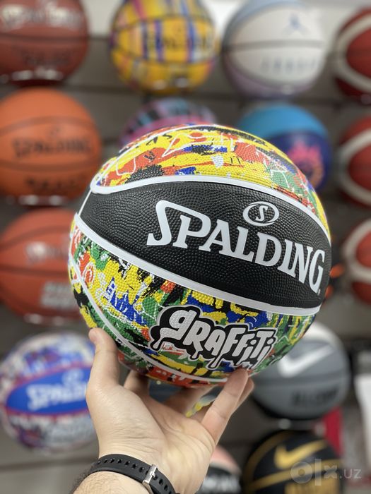 Распродажа Spalding Graffiti оригинальный баскетбольный мяч basketbol