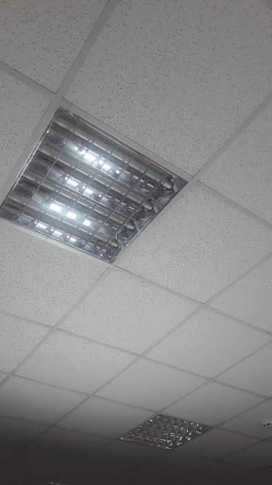 Осветително тяло с 4 пури, размер 60х60, за външен и вътрешен монтаж