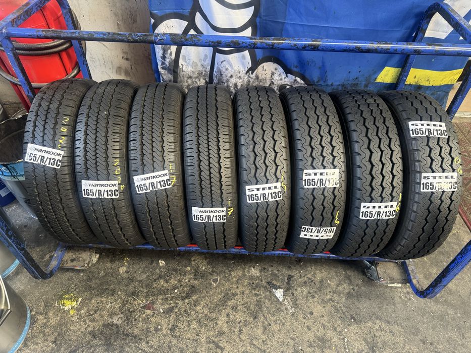 165/r/13c hankok steel