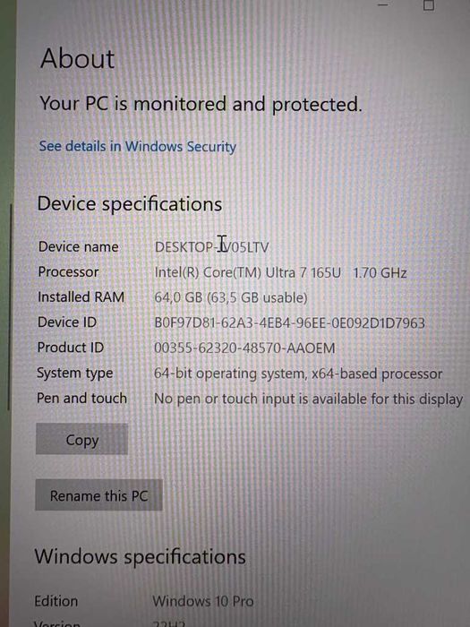 Lenovo ThinkPad X1 Carbon Gen 12 14"IPS 500nit 100%RGB, Ultra 7, 64/1т