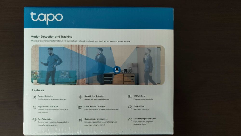 Смарт IP камера TP-LINK TAPO C210 2K 3MP