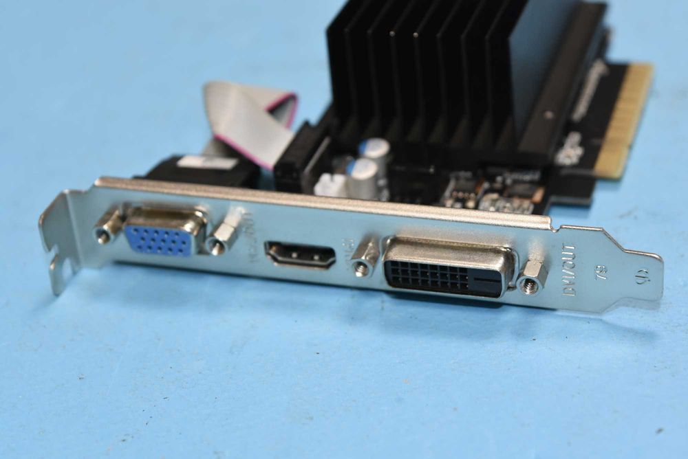 Видео карта Geforce 710 GT 2 GB - HDMI  DVI VGA - пасивна
