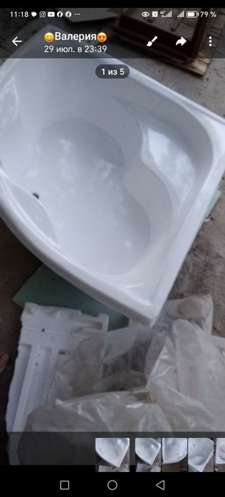 Продаю ванны керамика новый