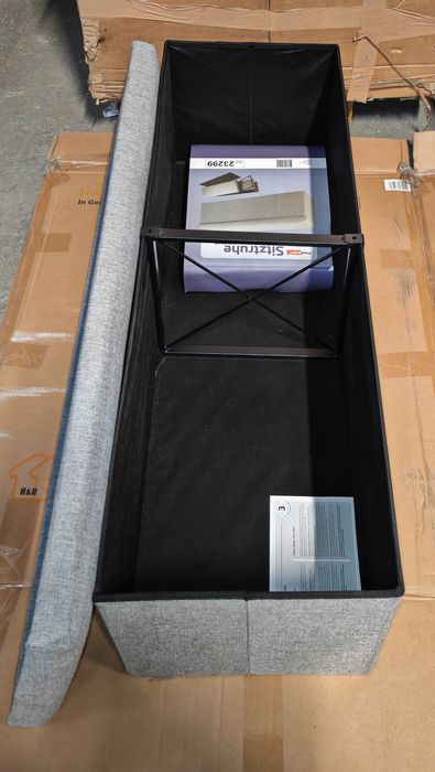 Bancă pliabilă de depozitare