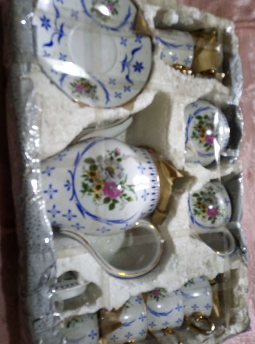 Новый в коробке Кофейно-чайный набор 15 предметов