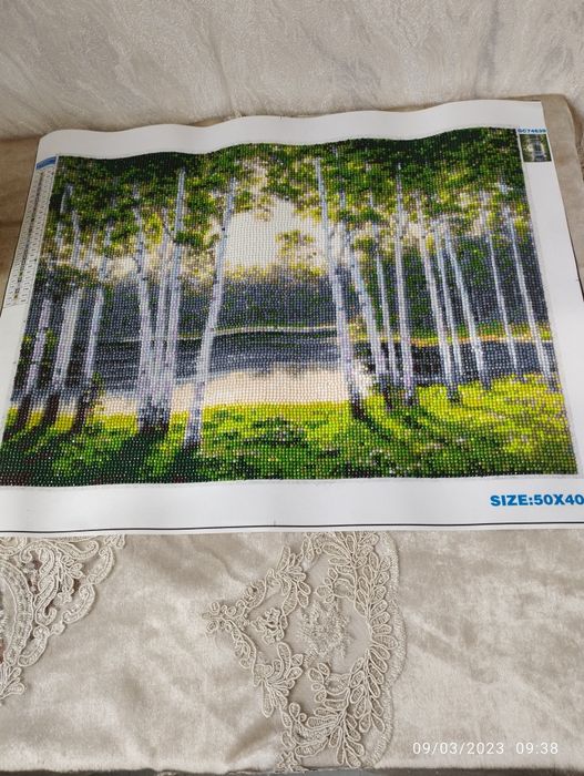 Manzara, qoʼl mehnati.