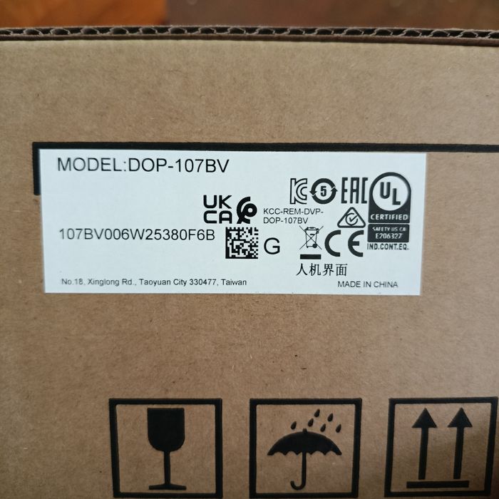 Delta HMI ekran DOP-107BV