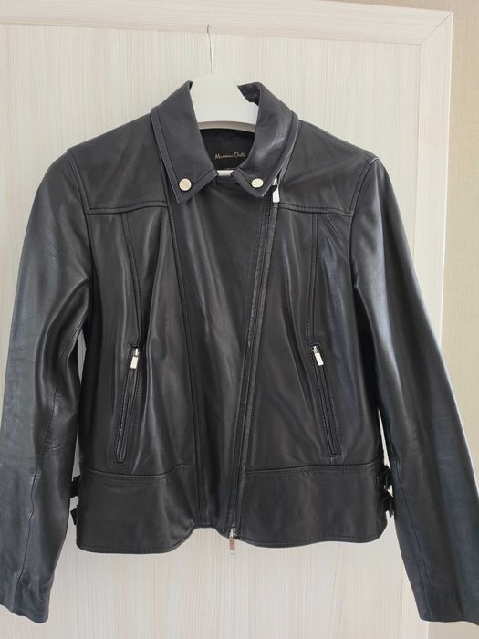 Кожено яке Massimo Dutti