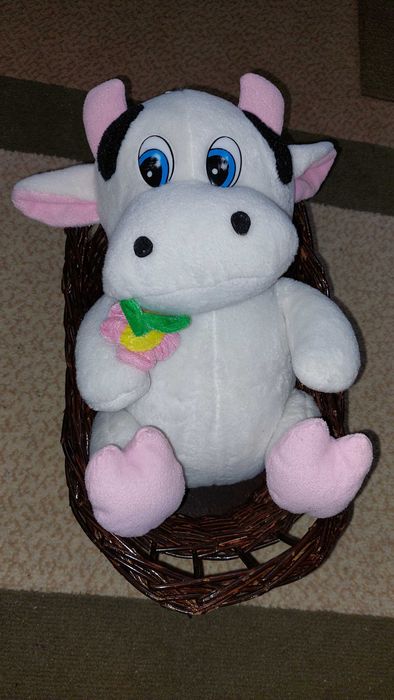 clarabelle cow jucarie plus cosulet trestie