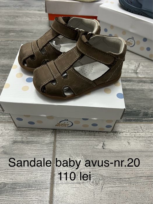 Incaltaminte baby avus  cu extratalonet- nr.21;20