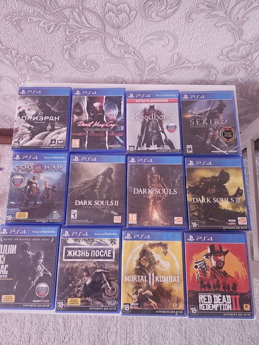 Игры на плейстейшн 4 продам