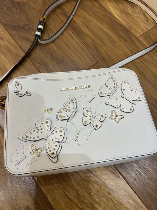 Бяла чанта Michael Kors