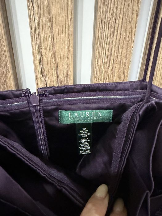 Сатенена рокля на Ralph Lauren