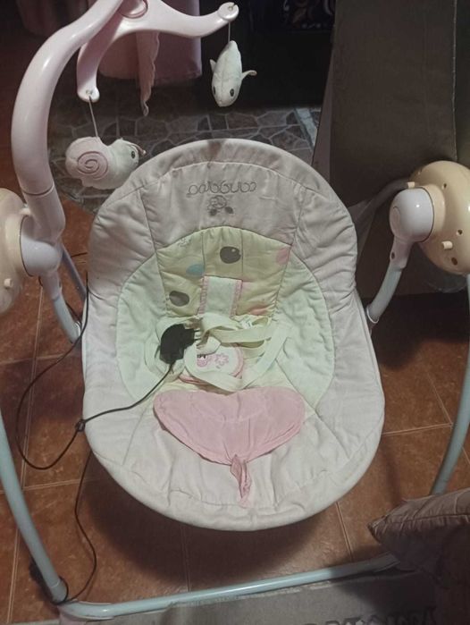 електрическа люлка шезлонг