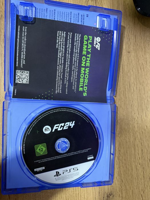 Продам FC24 фифа диск на пс5