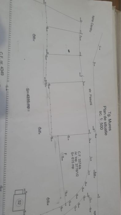 De vanzare intravilan str Pasunii Targu Mures