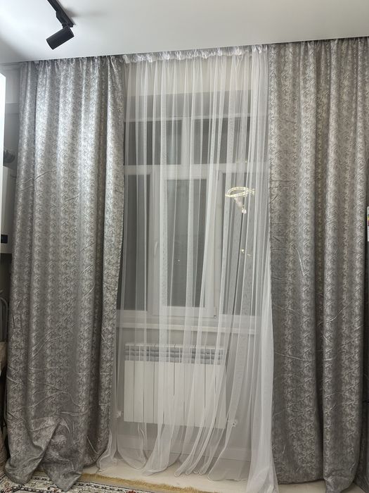 шторы с тюлем бағасы 10.000 тг