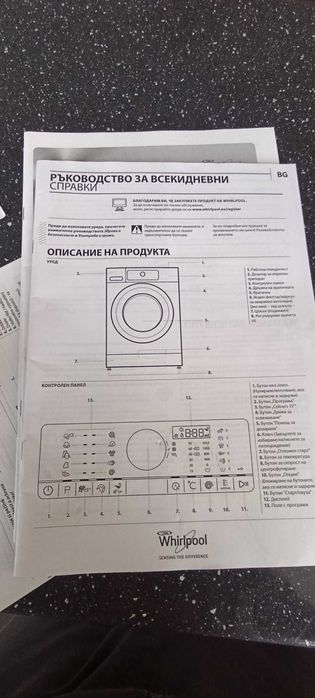 Пералня WHIRLPOOL