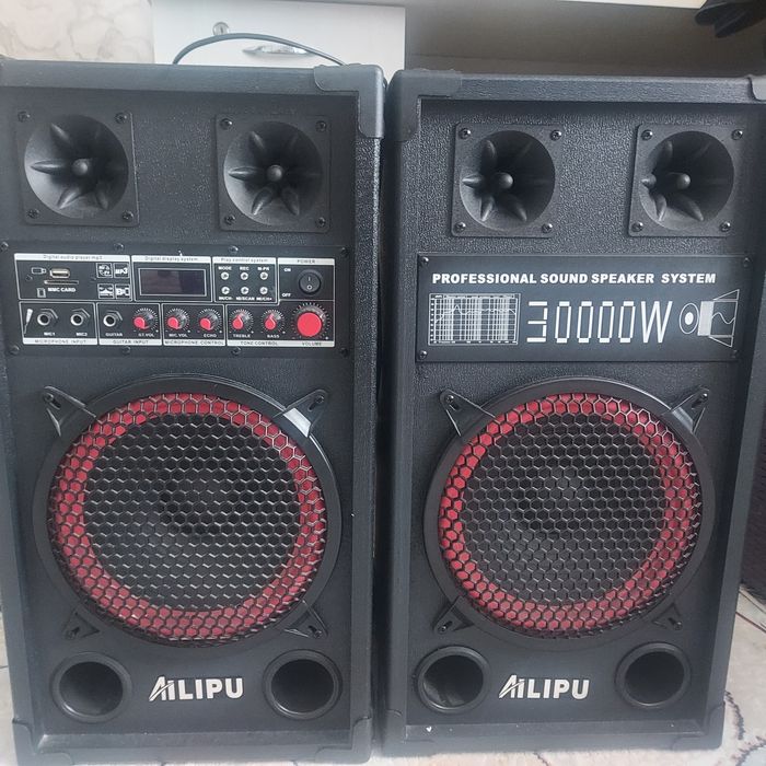 Телевизор и колонка