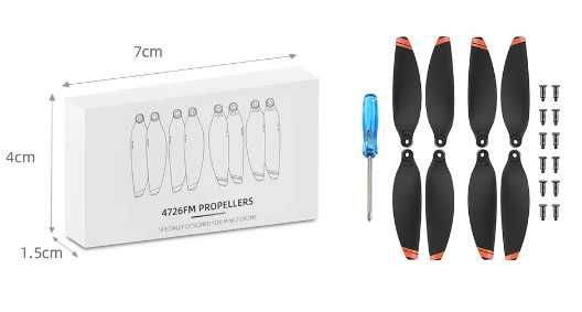 Перки пропелери дрон DJI Mini 1-2