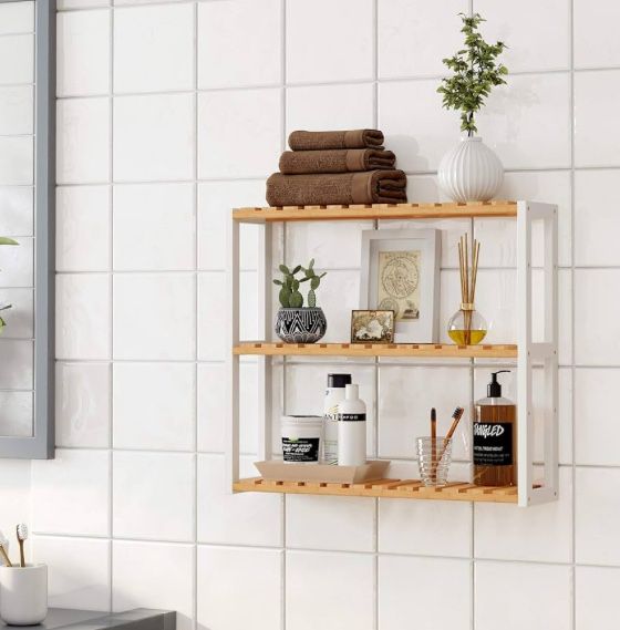 Бамбуков рафт за баня Songmics