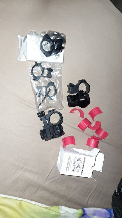 Продам разные кольца для крепления прицела