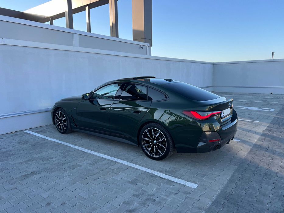 BMW Seria 420d xDrive LCI M Pachet 2023 39.000km Sanremo Green Individual