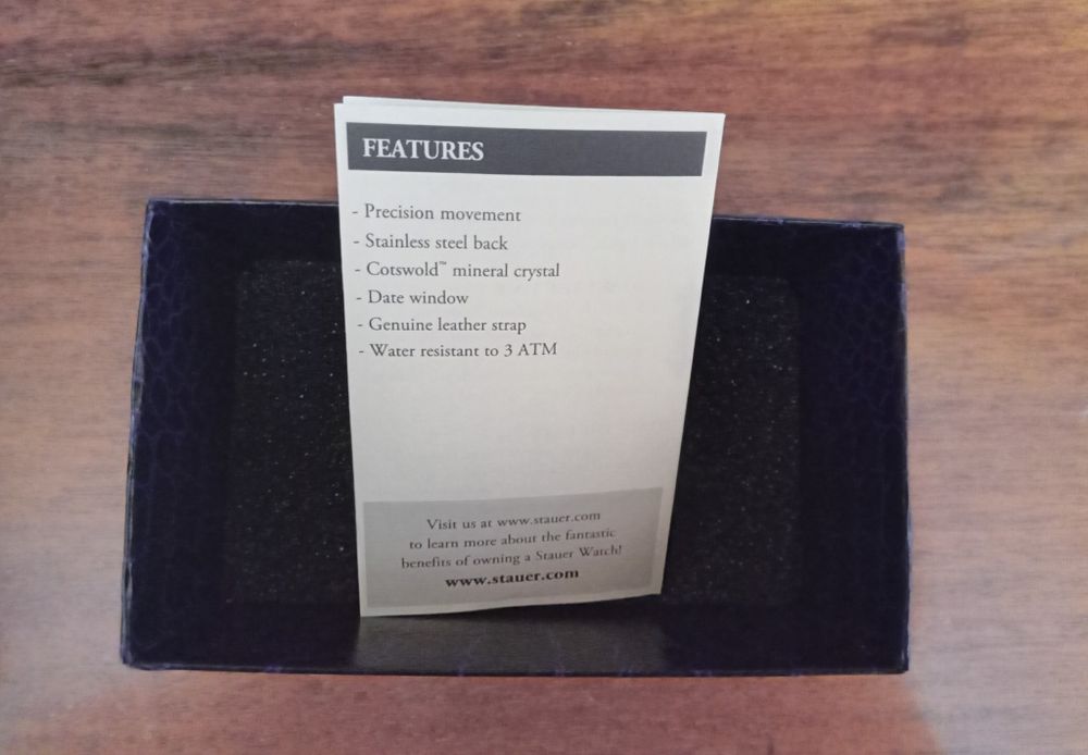 REDUCERE !!! Vand ceas barbati Stauer, nou, adus din SUA