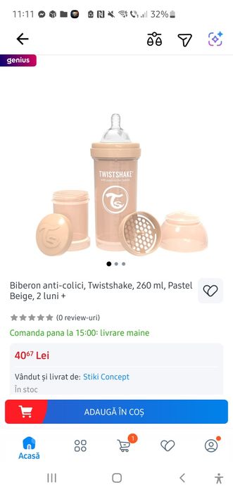Pompă sân ADORA manuala