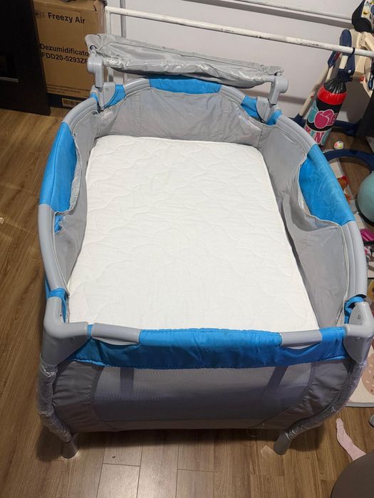 Pătuț copii Baby Care Pliabil