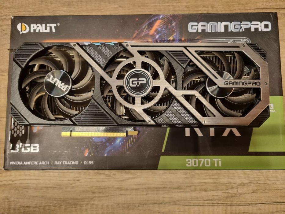 Palit GeForce RTX 3070 Ti GamingPro – като нова