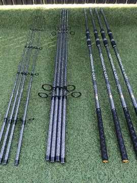 SET 4 Lansete Crap Diamant Alb 3.60 4 Lbs din 3 Tronsoane