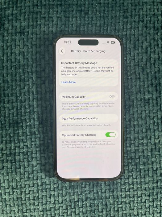 Iphone 14 Pro 100% батерия