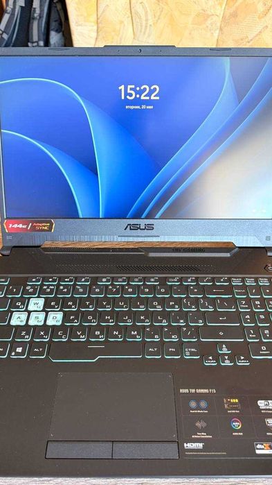 Asus FX 506 he l rtx 3050 ti | ssd 512 гб | Ram 24 гб