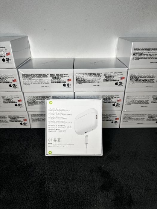 Apple AirPods Pro 2 (ANC) – Sunet Clar, Bass Puternic